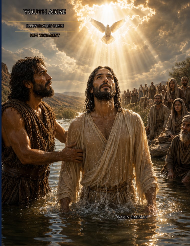 English Youth Arise Illustrated Bible: New Testament cover
