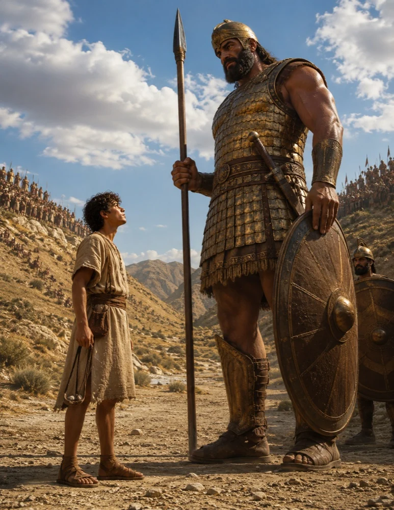 David and Goliath