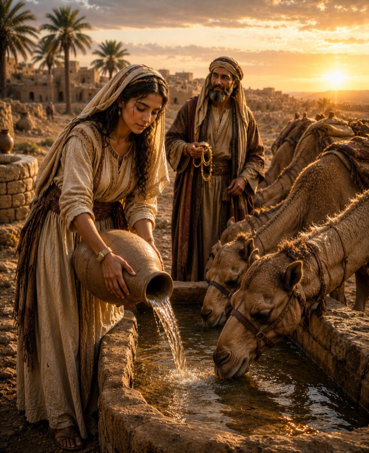 Rebekah at Well