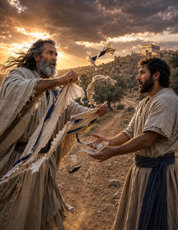 The Prophet and the Torn Cloak