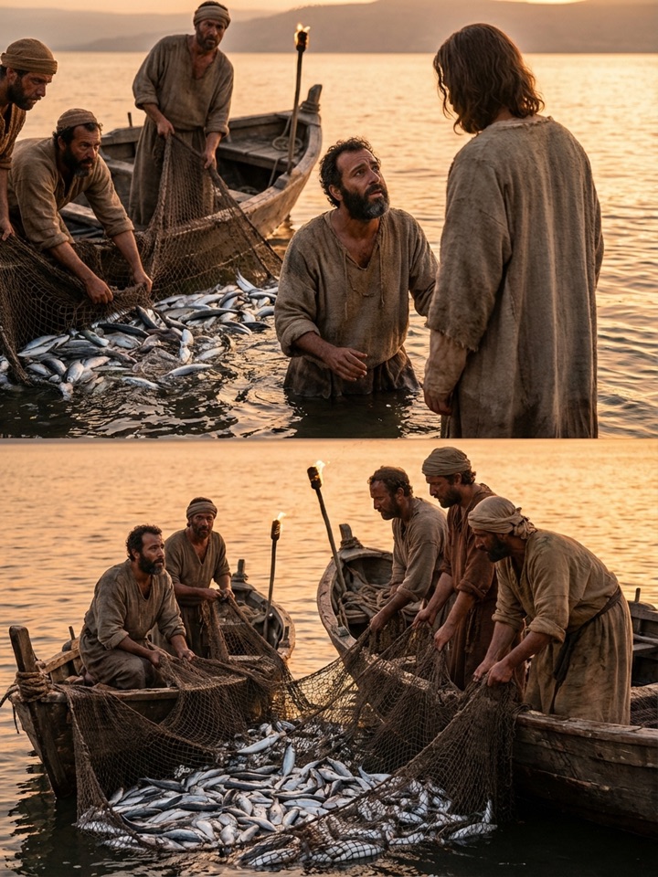 The Miraculous Catch of Fish