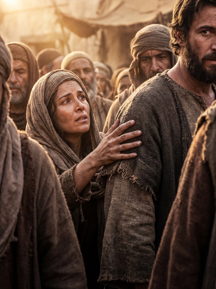 The Woman who Touched His Robe